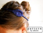 Crochet Leaf Headband